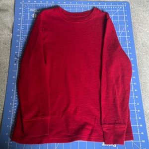 Boys waffle texture cotton blend